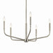 Myhouse Lighting Kichler - 52717NI - Five Light Chandelier - Madden - Brushed Nickel