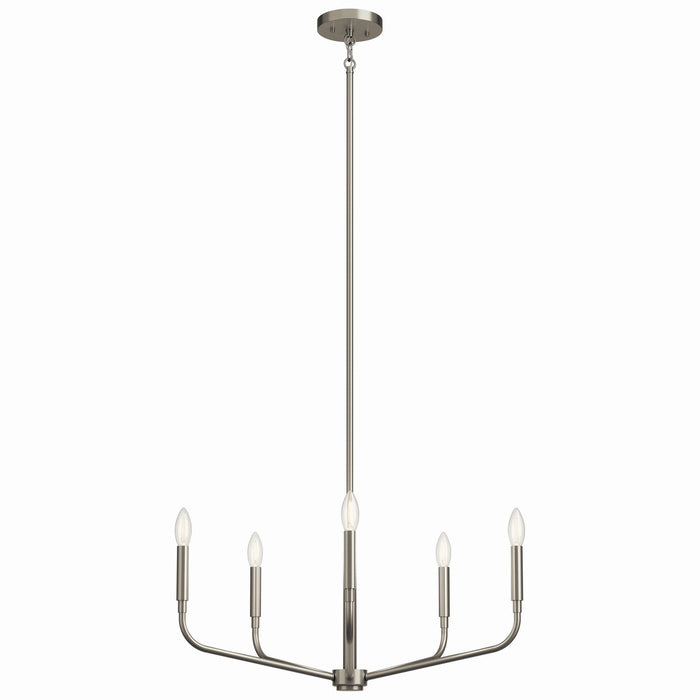 Myhouse Lighting Kichler - 52717NI - Five Light Chandelier - Madden - Brushed Nickel