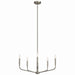 Myhouse Lighting Kichler - 52717NI - Five Light Chandelier - Madden - Brushed Nickel