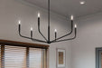 Myhouse Lighting Kichler - 52719BK - Six Light Chandelier - Madden - Black