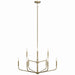 Myhouse Lighting Kichler - 52720CPZ - Nine Light Chandelier - Madden - Champagne Bronze