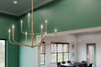 Myhouse Lighting Kichler - 52720CPZ - Nine Light Chandelier - Madden - Champagne Bronze