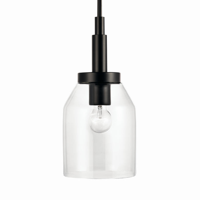 Myhouse Lighting Kichler - 52725BK - One Light Mini Pendant - Madden - Black