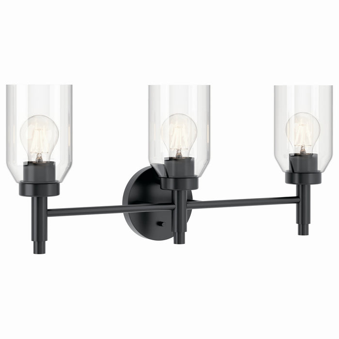 Myhouse Lighting Kichler - 55185BK - Three Light Vanity - Madden - Black