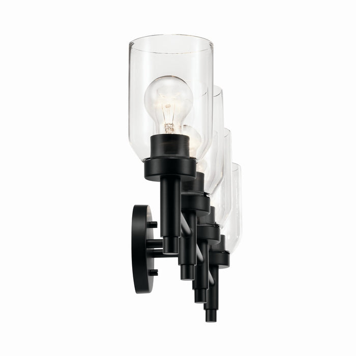 Myhouse Lighting Kichler - 55186BK - Four Light Vanity - Madden - Black