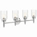 Myhouse Lighting Kichler - 55186CH - Four Light Vanity - Madden - Chrome