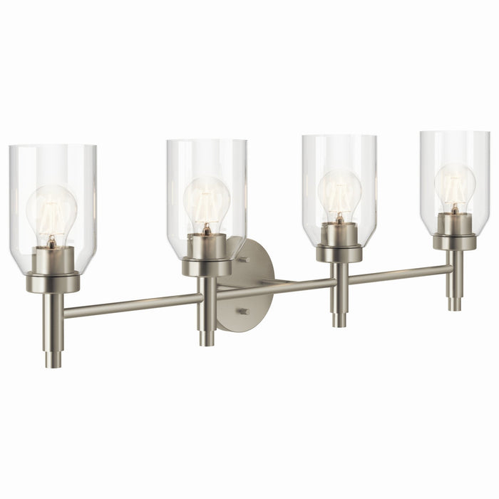 Myhouse Lighting Kichler - 55186NI - Four Light Vanity - Madden - Brushed Nickel