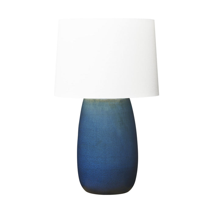 Myhouse Lighting Visual Comfort Studio - BT1081DOC1 - One Light Table Lamp - Roma - Deep Ocean Crackle