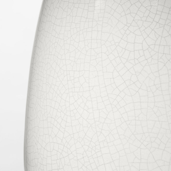 Myhouse Lighting Visual Comfort Studio - BT1081WHC1 - One Light Table Lamp - Roma - White Crackle