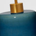 Myhouse Lighting Visual Comfort Studio - BT1101DOC1 - One Light Table Lamp - Shanghai - Deep Ocean Crackle