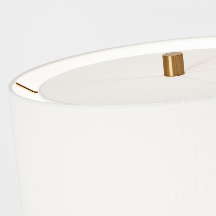 Myhouse Lighting Visual Comfort Studio - BT1101DOC1 - One Light Table Lamp - Shanghai - Deep Ocean Crackle