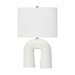 Myhouse Lighting Visual Comfort Studio - HT1081MWC1 - One Light Table Lamp - Aura - Matte White Ceramic