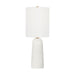 Myhouse Lighting Visual Comfort Studio - HT1081MWC1 - One Light Table Lamp - Aura - Matte White Ceramic
