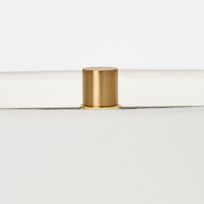 Myhouse Lighting Visual Comfort Studio - HT1081MWC1 - One Light Table Lamp - Aura - Matte White Ceramic