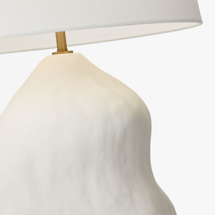 Myhouse Lighting Visual Comfort Studio - HT1091MWC1 - One Light Table Lamp - Broxton - Matte White Ceramic