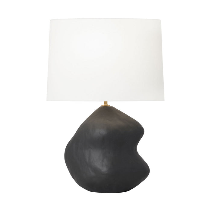 Myhouse Lighting Visual Comfort Studio - HT1091RBC1 - One Light Table Lamp - Broxton - Rough Black Ceramic