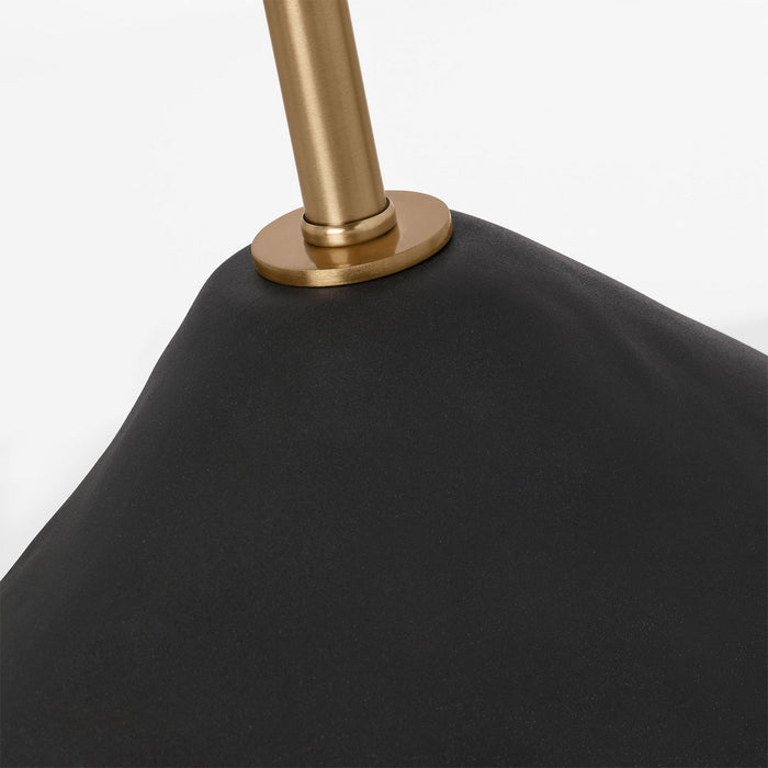 Myhouse Lighting Visual Comfort Studio - HT1091RBC1 - One Light Table Lamp - Broxton - Rough Black Ceramic