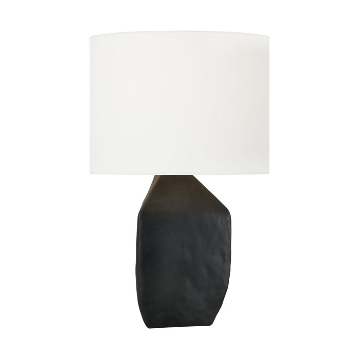 Myhouse Lighting Visual Comfort Studio - HT1101RBC1 - One Light Table Lamp - Sybert - Rough Black Ceramic