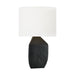 Myhouse Lighting Visual Comfort Studio - HT1101RBC1 - One Light Table Lamp - Sybert - Rough Black Ceramic