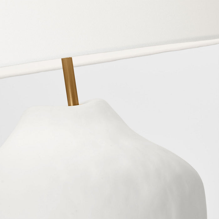 Myhouse Lighting Visual Comfort Studio - HT1111MWC1 - One Light Table Lamp - Cadley - Matte White Ceramic