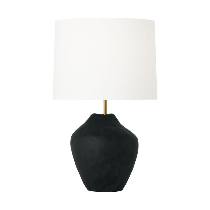 Myhouse Lighting Visual Comfort Studio - HT1111RBC1 - One Light Table Lamp - Cadley - Rough Black Ceramic