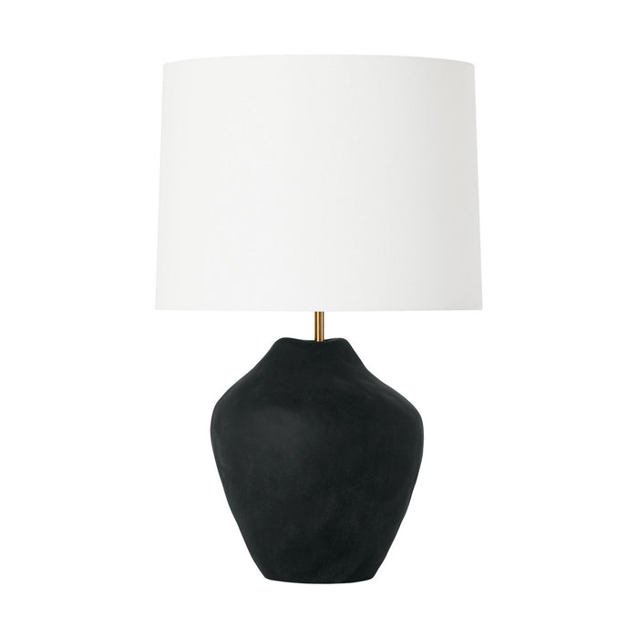 Myhouse Lighting Visual Comfort Studio - HT1111RBC1 - One Light Table Lamp - Cadley - Rough Black Ceramic
