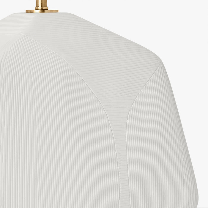 Myhouse Lighting Visual Comfort Studio - HT1121MWC1 - One Light Table Lamp - Tallulah - Matte White Ceramic