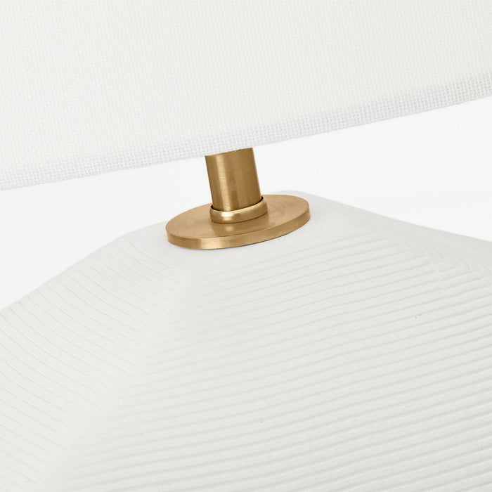 Myhouse Lighting Visual Comfort Studio - HT1121MWC1 - One Light Table Lamp - Tallulah - Matte White Ceramic