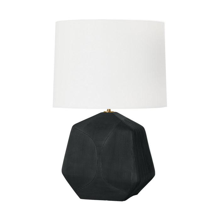 Myhouse Lighting Visual Comfort Studio - HT1121RBC1 - One Light Table Lamp - Tallulah - Rough Black Ceramic