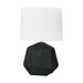 Myhouse Lighting Visual Comfort Studio - HT1121RBC1 - One Light Table Lamp - Tallulah - Rough Black Ceramic