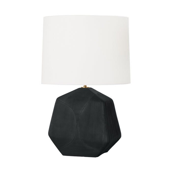 Myhouse Lighting Visual Comfort Studio - HT1121RBC1 - One Light Table Lamp - Tallulah - Rough Black Ceramic