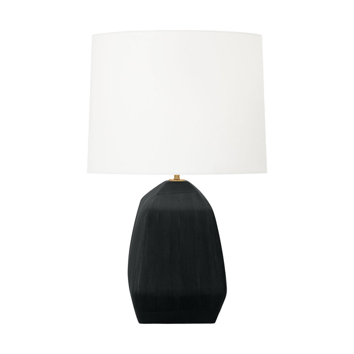 Myhouse Lighting Visual Comfort Studio - HT1121RBC1 - One Light Table Lamp - Tallulah - Rough Black Ceramic