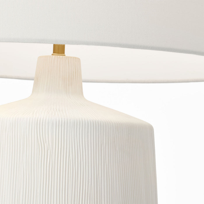 Myhouse Lighting Visual Comfort Studio - HT1131MWC1 - One Light Table Lamp - Panola - Matte White Ceramic