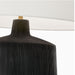 Myhouse Lighting Visual Comfort Studio - HT1131RBC1 - One Light Table Lamp - Panola - Rough Black Ceramic