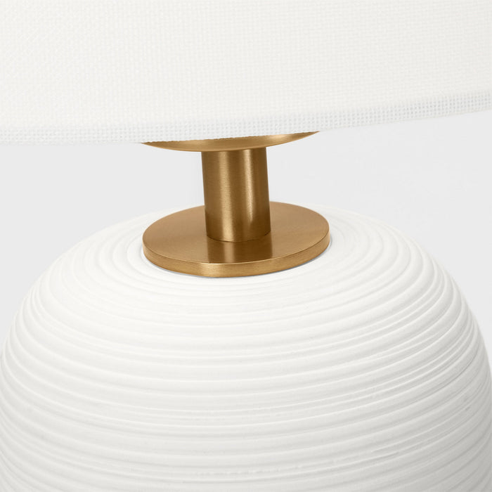 Myhouse Lighting Visual Comfort Studio - HT1141MWC1 - One Light Table Lamp - Fanny - Matte White Ceramic