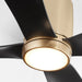 Myhouse Lighting Oxygen - 3-124-40 - 56"Ceiling Fan - Myriad - Aged Brass