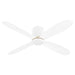 Myhouse Lighting Oxygen - 3-124-6 - 56"Ceiling Fan - Myriad - White