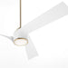 Myhouse Lighting Oxygen - 3-125-40 - 56"Ceiling Fan - Heyday - White