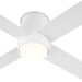 Myhouse Lighting Oxygen - 3-128-6 - 44"Ceiling Fan - Oslo Hugger - White