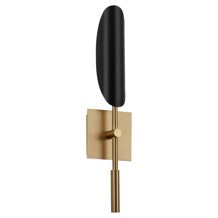 Myhouse Lighting Oxygen - 3-405-1540 - LED Wall Sconce - Pivot - Black W/ Aged Brass