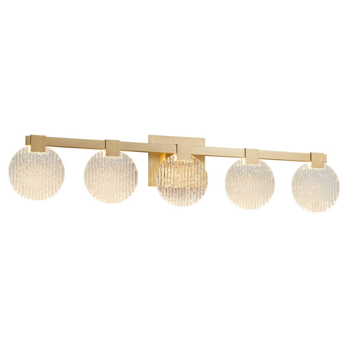 Myhouse Lighting Oxygen - 3-5054-40 - LED Vanity - Axiom - Aged Brass