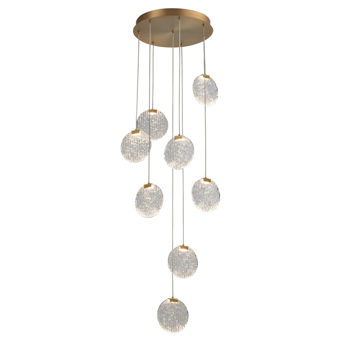 Myhouse Lighting Oxygen - 3-6051-40 - LED Pendant - Axiom - Aged Brass