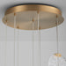 Myhouse Lighting Oxygen - 3-6051-40 - LED Pendant - Axiom - Aged Brass