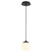 Myhouse Lighting Oxygen - 3-670-15 - LED Pendant - Luna - Black