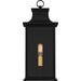 Myhouse Lighting Quoizel - ABY8407MBK - One Light Outdoor Wall Mount - Abernathy - Matte Black