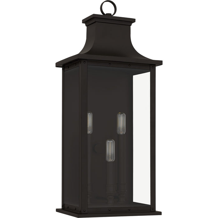 Myhouse Lighting Quoizel - ABY8409OZ - Three Light Outdoor Wall Mount - Abernathy - Old Bronze