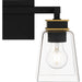 Myhouse Lighting Quoizel - ALY8615MBK - Two Light Bath - Almany - Matte Black