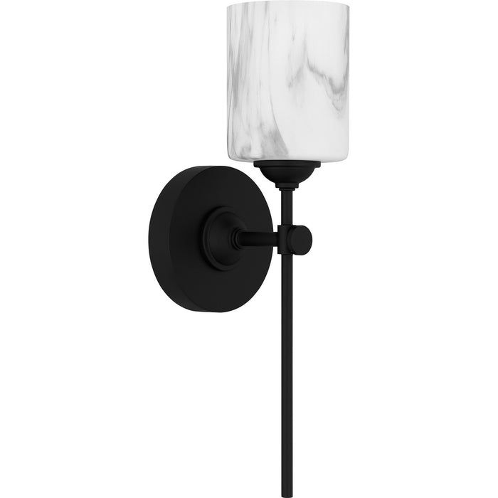 Myhouse Lighting Quoizel - ARI8605MBK - One Light Wall Sconce - Aria - Matte Black