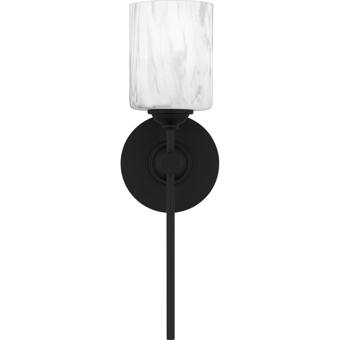 Myhouse Lighting Quoizel - ARI8605MBK - One Light Wall Sconce - Aria - Matte Black