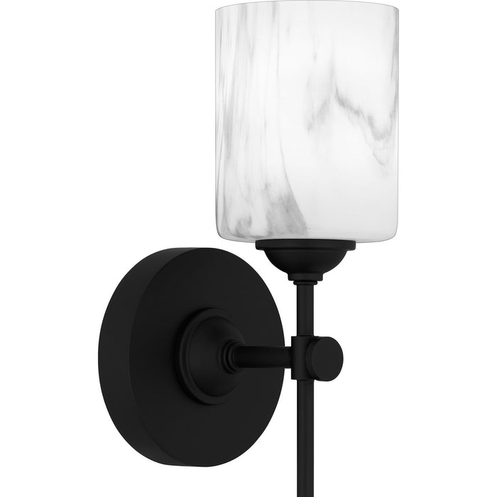 Myhouse Lighting Quoizel - ARI8605MBK - One Light Wall Sconce - Aria - Matte Black